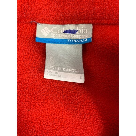 Columbia Titanium Men's Red Pullover Sweater - Picture 3 of 6